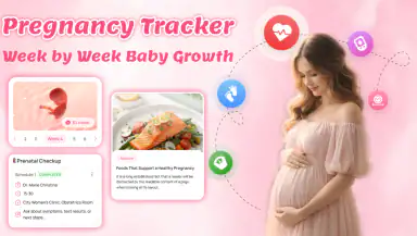 Baby Tracker: Pregnancy App header