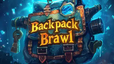 Backpack Brawl — Hero Battles header
