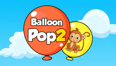 Balloon Pop Kids Learning Game header