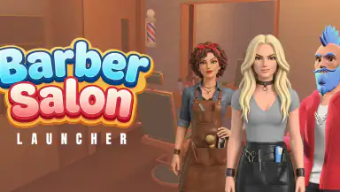 Barber Salon Launcher header