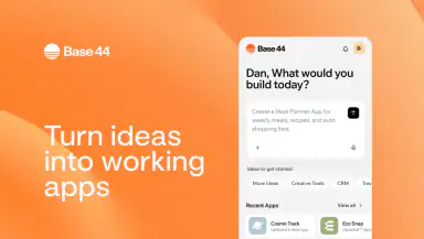 Base44: Build Apps with AI header