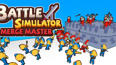 Battle Simulator: Merge Master header