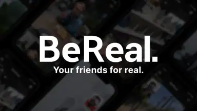 BeReal. Your friends for real. header