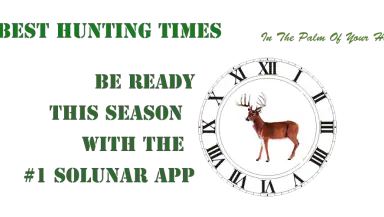 Best Hunting Times header