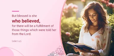 Bible For Women-Holy Bible App header