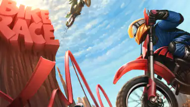 Bike Race Pro by T. F. Games header