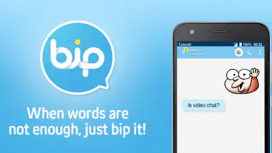 BiP - Messenger, Video Call header