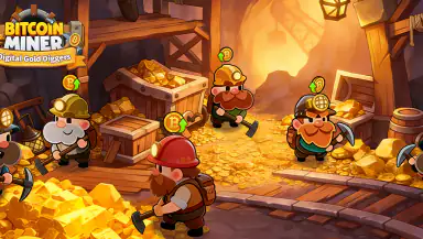 Bitcoin Miner - Gold Diggers header