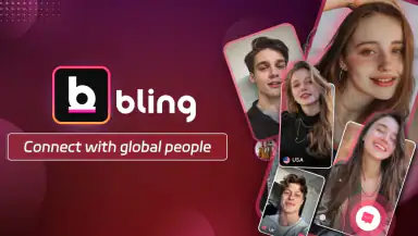 Bling - Video Chat header