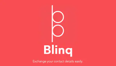 Blinq: Digital Business Card header