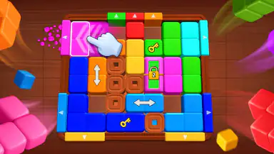 Block Color Mania, Puzzle Game header