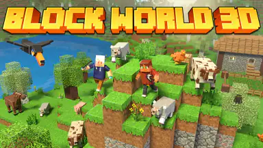 Block World 3D: Craft & Build header