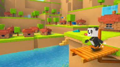 Blocky Quest: 3D Platformer header