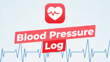 Blood Pressure Log: BP Monitor header