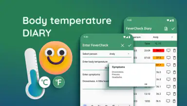 Body Temperature・Fever Tracker header