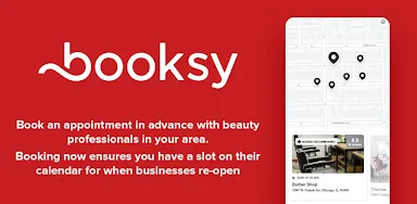 Booksy for Customers header