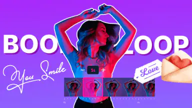 Boom Loop Video Maker Infinity header