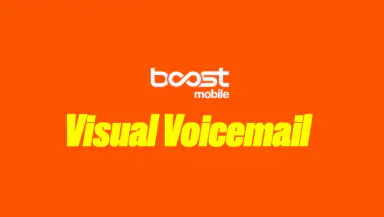 Boost Visual Voicemail header
