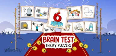 Brain Test: Tricky Puzzles header