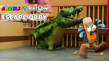 Brainjot Prison: Escape Obby header