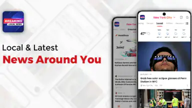 Breaking Local News header