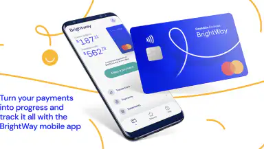 BrightWay Credit Card Mobile header