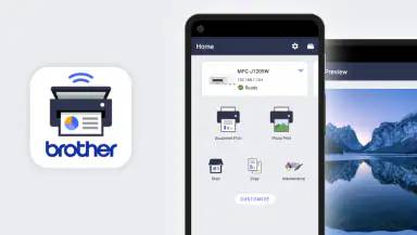 Brother Mobile Connect header
