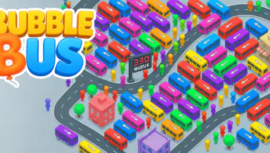 Bubble Bus: Parking Jam Puzzle header