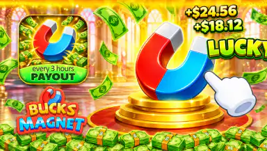 Bucks Magnet - Win Real Money header