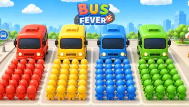 Bus Fever! Car Jam Escape header