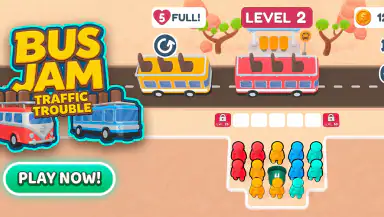 Bus Jam: Traffic Trouble header