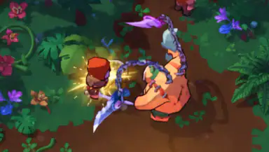 Butcher hero: hook'n'chew RPG header