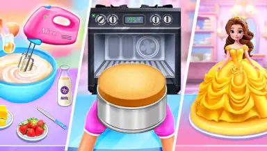Cake Maker: Cooking Cake Games header