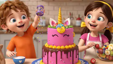 Cake Maker Fun Cooking Games header