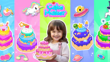 Cake Maker: Kids Cooking Games header