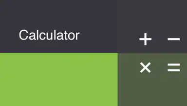 Calculator header