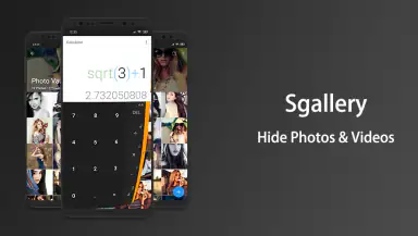 Calculator - photo vault header
