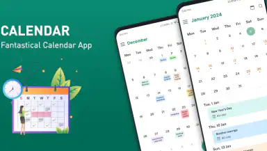 Calendar 2026 header
