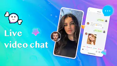Candy Chat - Live video chat header