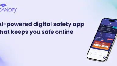 Canopy - AI Online Safety App header