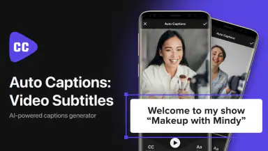 Captions AI: Videos Subtitles header