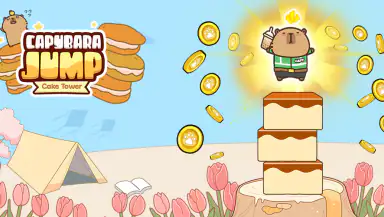 Capybara Jump: Cake Tower header
