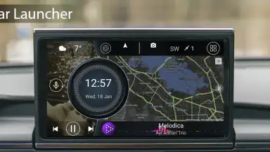 Car Launcher header
