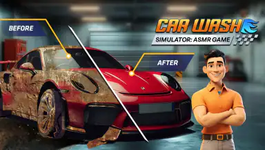 Car Wash Simulator: ASMR Game header