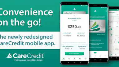 CareCredit Mobile header