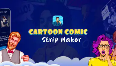 Cartoon Comic Strip Maker header