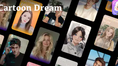 CartoonDream-Aging Face Filter header