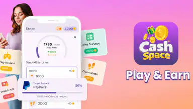 CashSpace: Earn Real Money app header