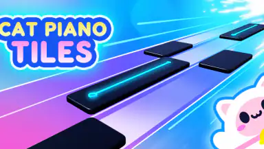 Cat Cute Tiles: Piano Games header