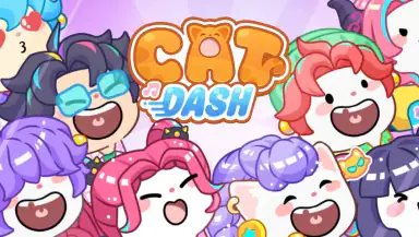 Cat Dash: Cute Cat Music Game header